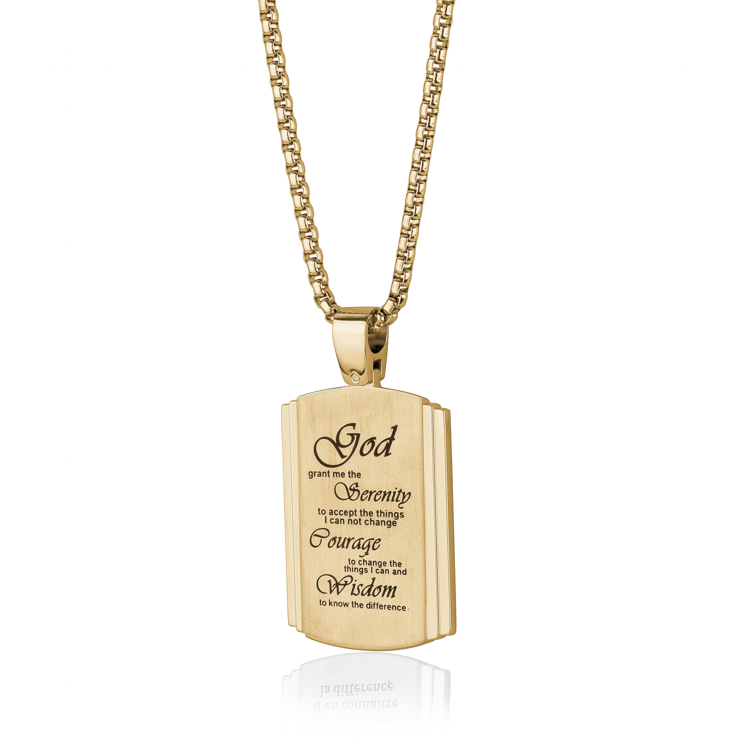 Stainless steel cross necklace, stainless steel pendant, stainless steel cross chain