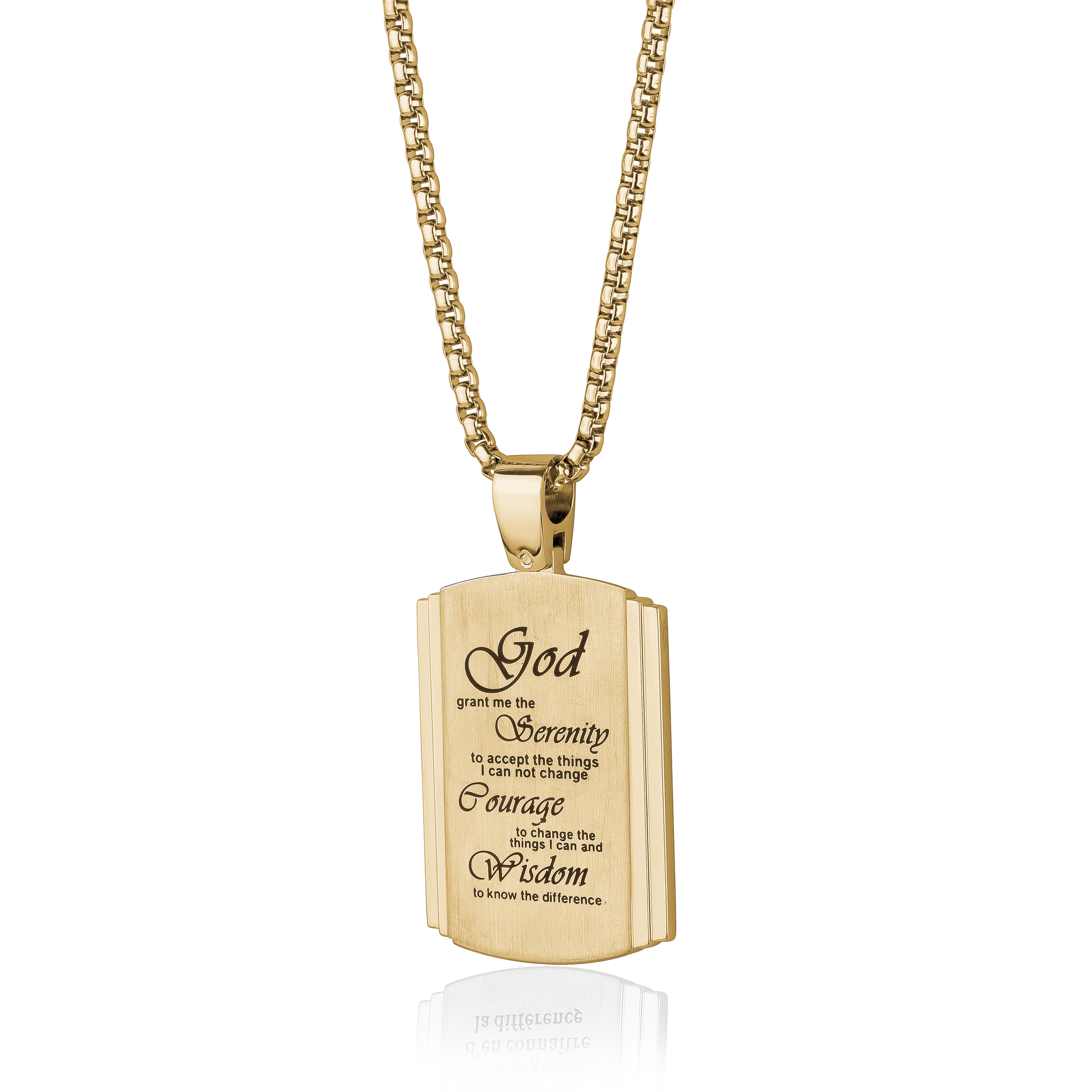 Stainless steel cross necklace, stainless steel pendant, stainless steel cross chain